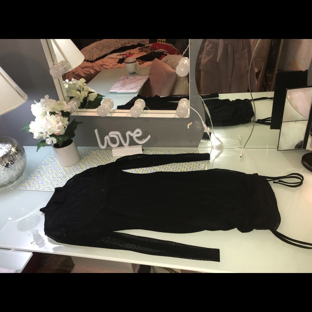 PrettyLittleThing black dress